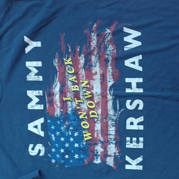 Sammy Kershaw concert tee shirt men's size large - Picture 2 of 5